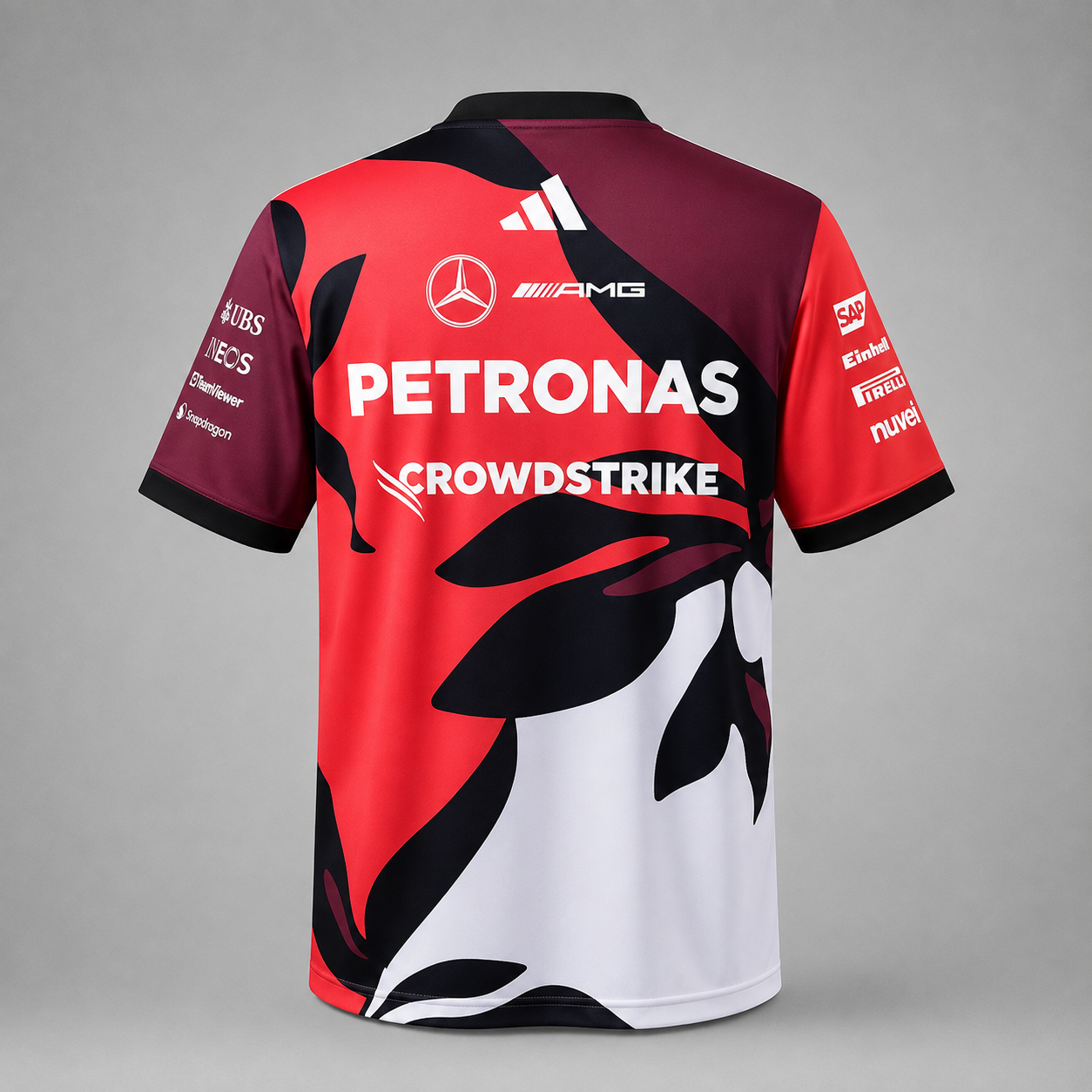 Team Driver T-Shirt Jersey 2026 Mercedes-AMG Petronas Formula 1 Team-3