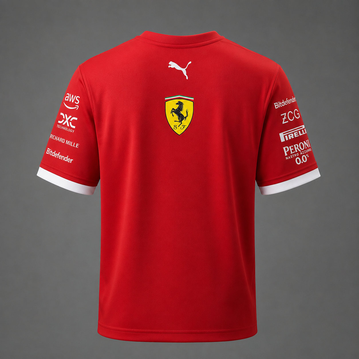 Scuderia Ferrari F1 PUMA 2025 Team T-shirt-1