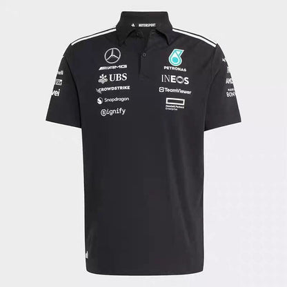 Team Engineers Polo Shirt 2025 Mercedes-AMG Petronas Formula 1 Team