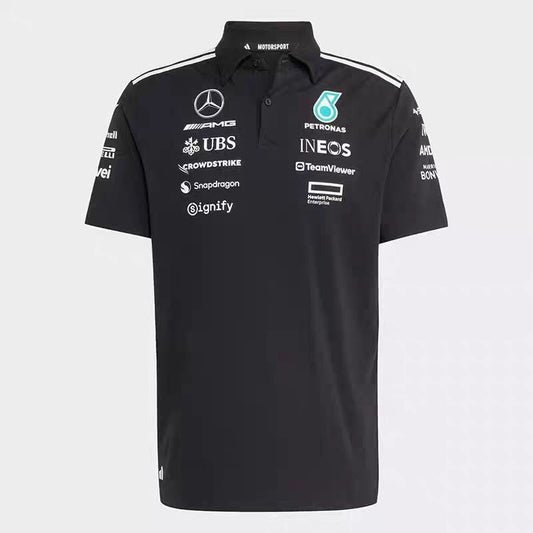 Team Engineers Polo Shirt 2025 Mercedes-AMG Petronas Formula 1 Team