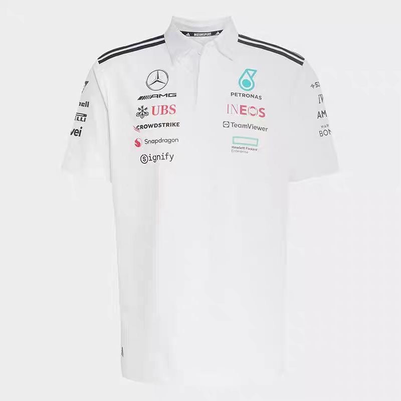 Team Engineers Polo Shirt 2025 Mercedes-AMG Petronas Formula 1 Team -1