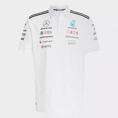 Team Engineers Polo Shirt 2025 Mercedes-AMG Petronas Formula 1 Team -1