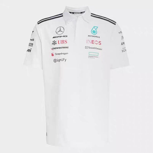 Team Engineers Polo Shirt 2025 Mercedes-AMG Petronas Formula 1 Team -1