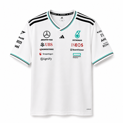 Team Driver T-Shirt Jersey 2026 Mercedes-AMG Petronas Formula 1 Team-4