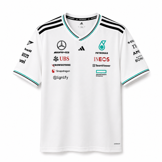 Team Driver T-Shirt Jersey 2026 Mercedes-AMG Petronas Formula 1 Team-4