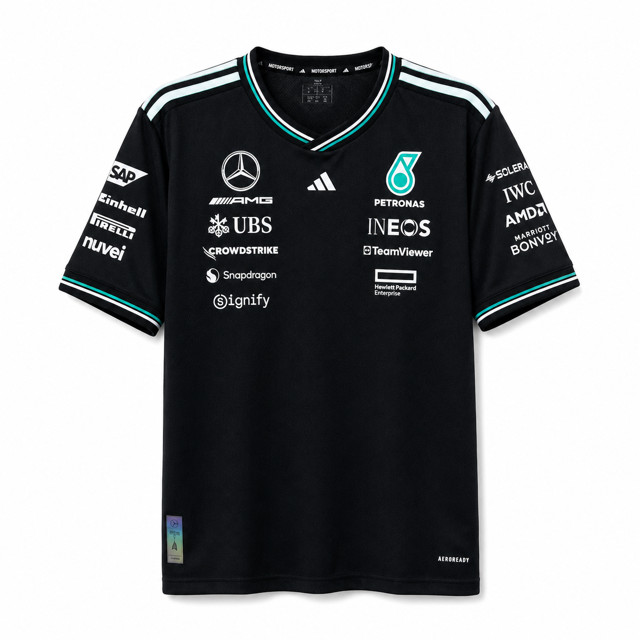Team Driver T-Shirt Jersey 2026 Mercedes-AMG Petronas Formula 1 Team-3
