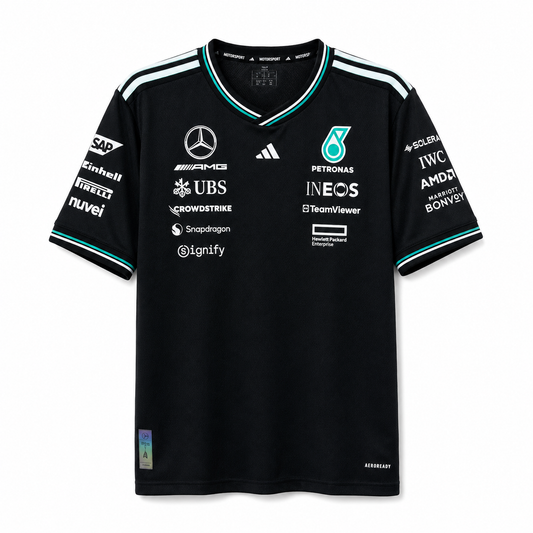 Team Driver T-Shirt Jersey 2026 Mercedes-AMG Petronas Formula 1 Team-3