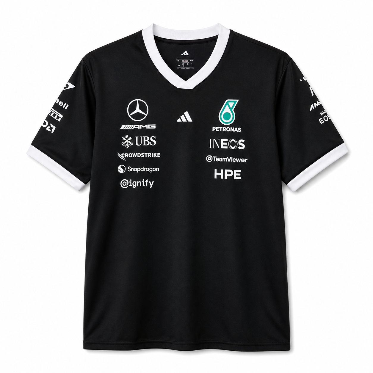 Team Driver T-Shirt Jersey 2026 Mercedes-AMG Petronas Formula 1 Team  4