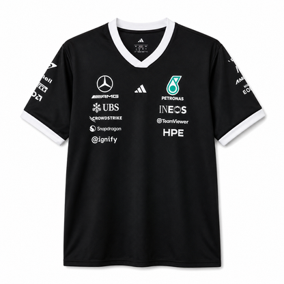 Team Driver T-Shirt Jersey 2026 Mercedes-AMG Petronas Formula 1 Team  4