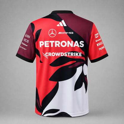 Team Driver T-Shirt Jersey 2026 Mercedes-AMG Petronas Formula 1 Team-3