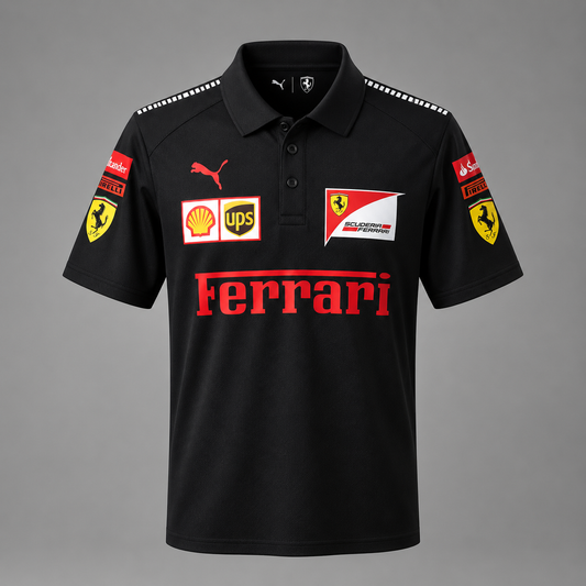 Scuderia Ferrari F1 PUMA 2026 Team Polo-1