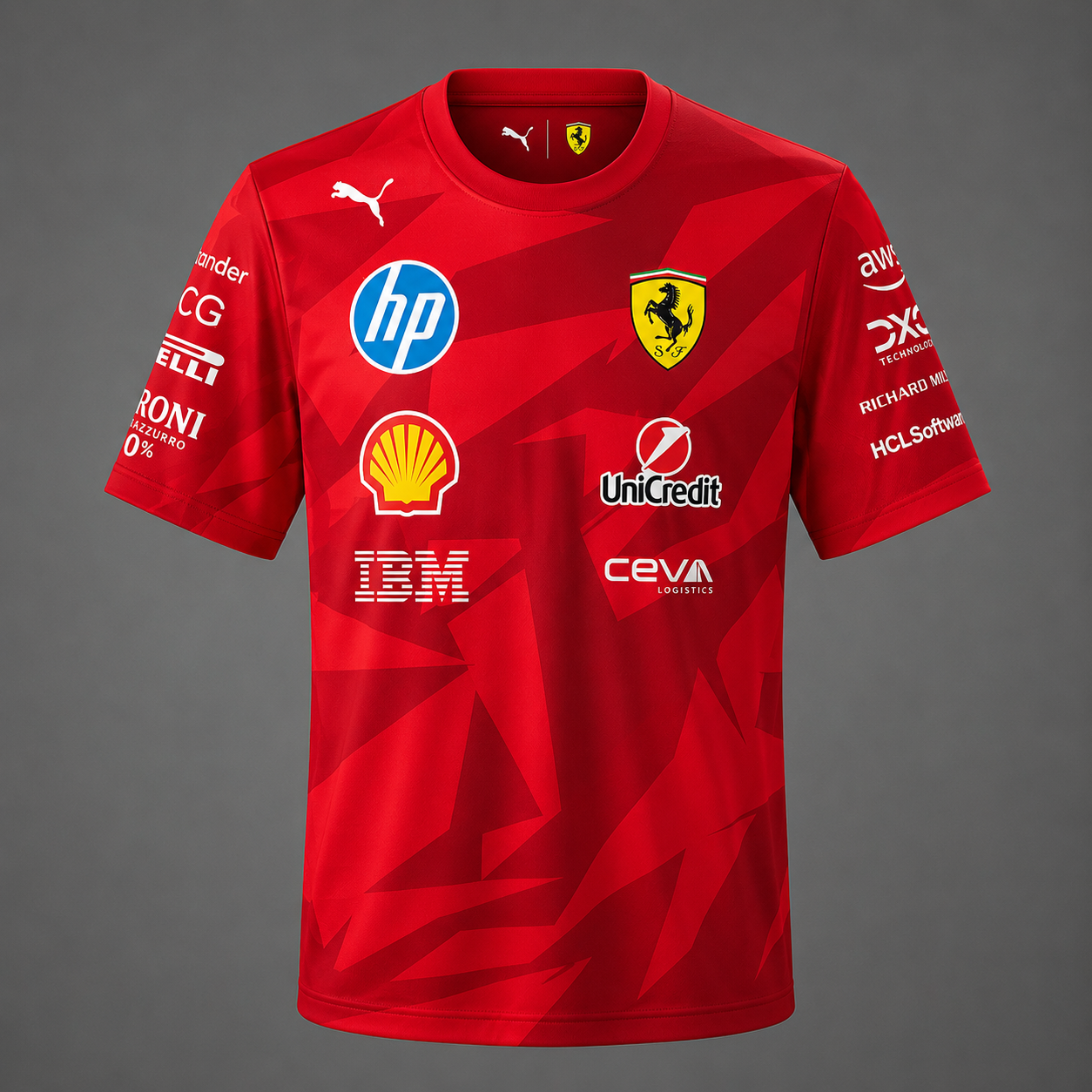 Scuderia Ferrari F1 2026 Driver T-Shirt--4
