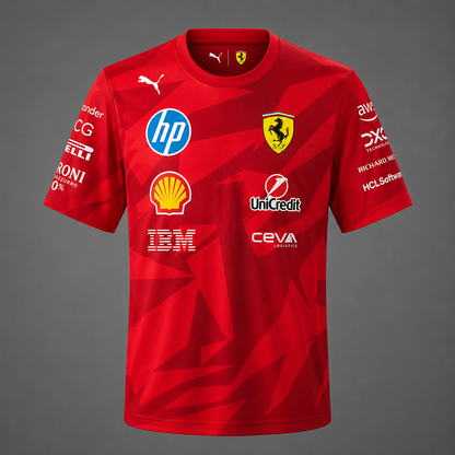 Scuderia Ferrari F1 2026 Driver T-Shirt--4
