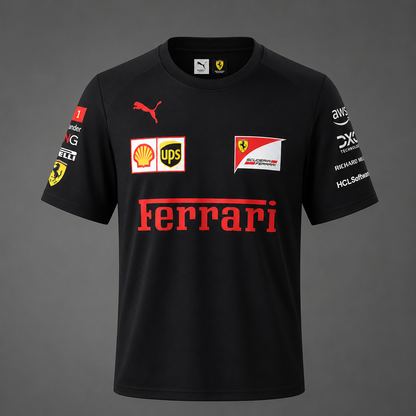 Scuderia Ferrari F1 2026 Driver T-Shirt--3