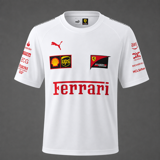 Scuderia Ferrari F1 2026 Driver T-Shirt--1