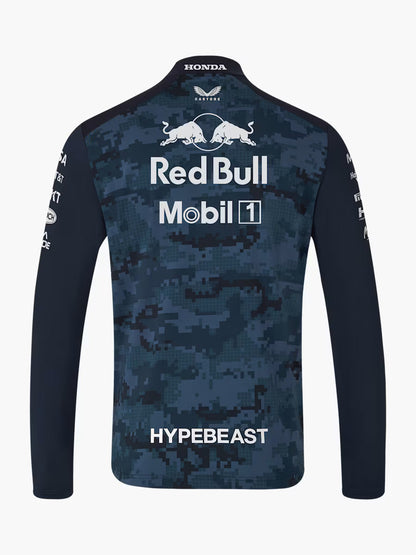 Red Bull Racing F1 x HypeBeast 2025 Half Zip Sweatshirt