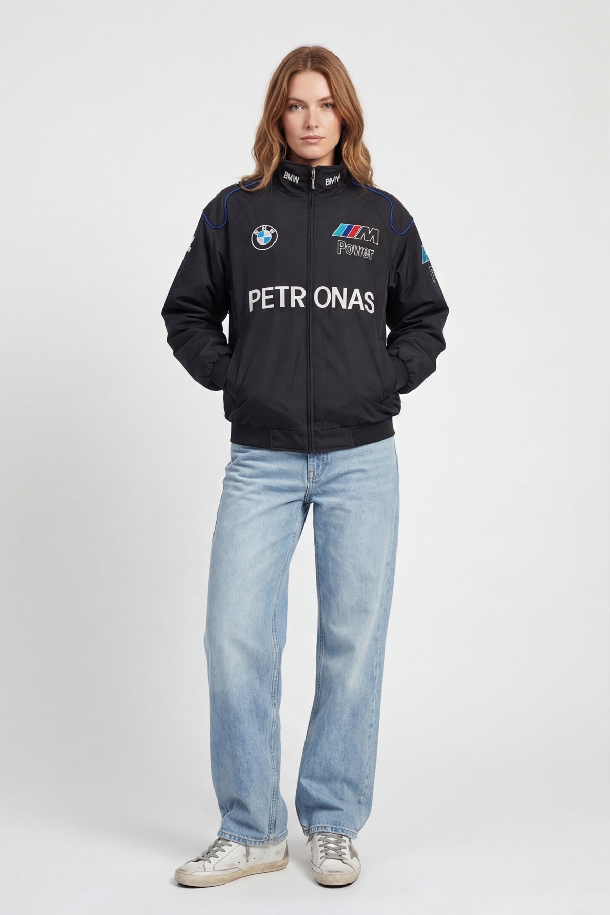 BMW F1 Vintage Racing Jacket - Black Edition
