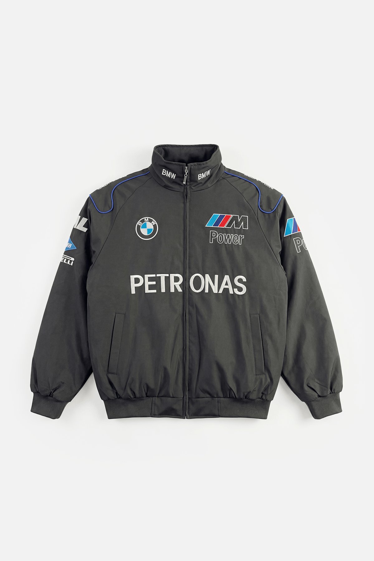 BMW F1 Vintage Racing Jacket - Black Edition