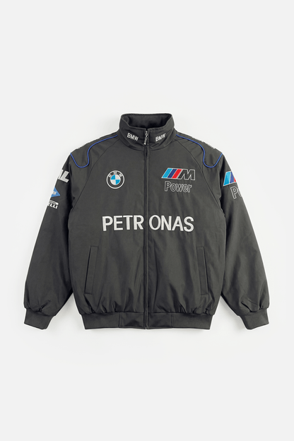 BMW F1 Vintage Racing Jacket - Black Edition