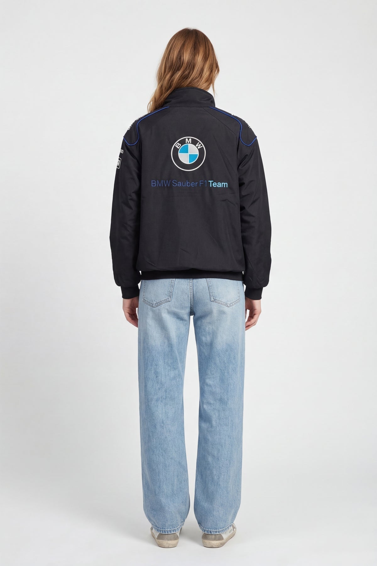 BMW F1 Vintage Racing Jacket - Black Edition
