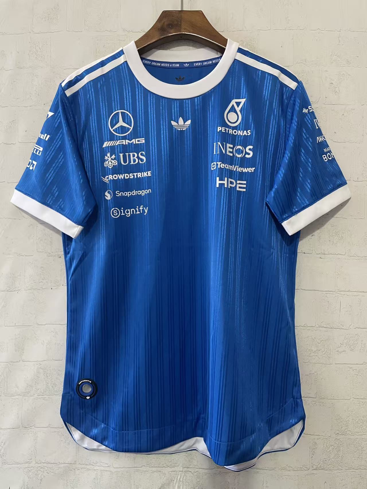 Team Driver T-Shirt Jersey 2026 Mercedes-AMG Petronas Formula 1 Team  1