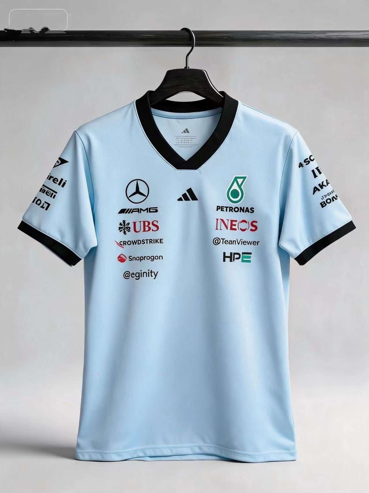 Team Driver T-Shirt Jersey 2026 Mercedes-AMG Petronas Formula 1 Team  2