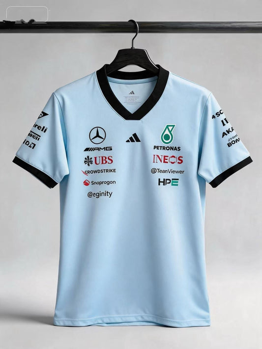 Team Driver T-Shirt Jersey 2026 Mercedes-AMG Petronas Formula 1 Team  2
