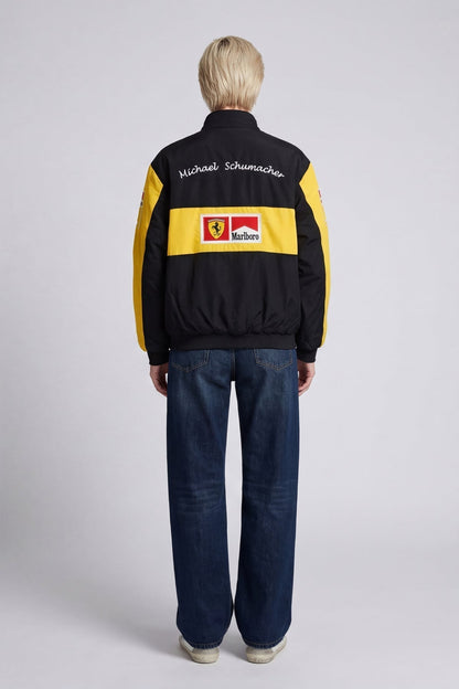 Ferrari F1 Vintage Racing Jacket - Yellow Edition
