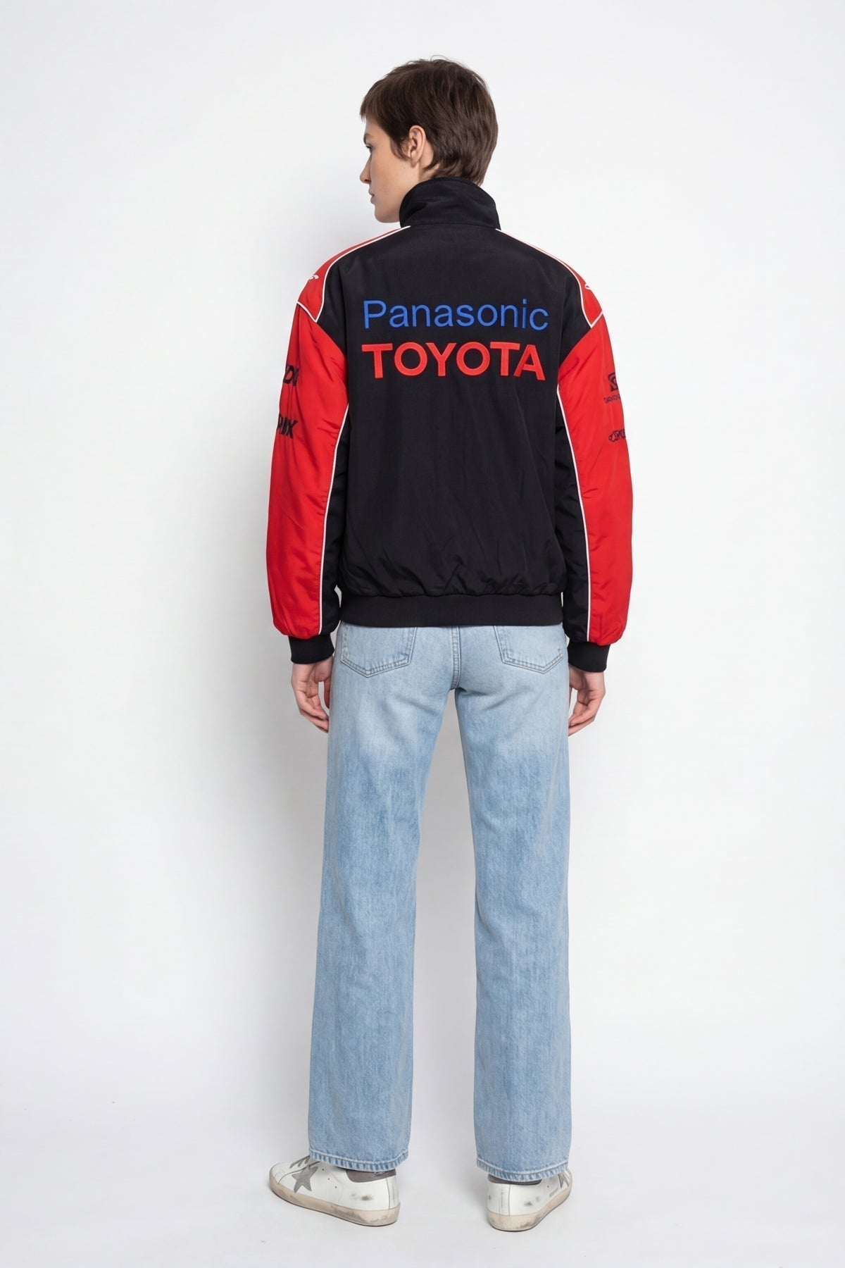Toyota F1 Vintage Racing Jacket - Red&Black Edition
