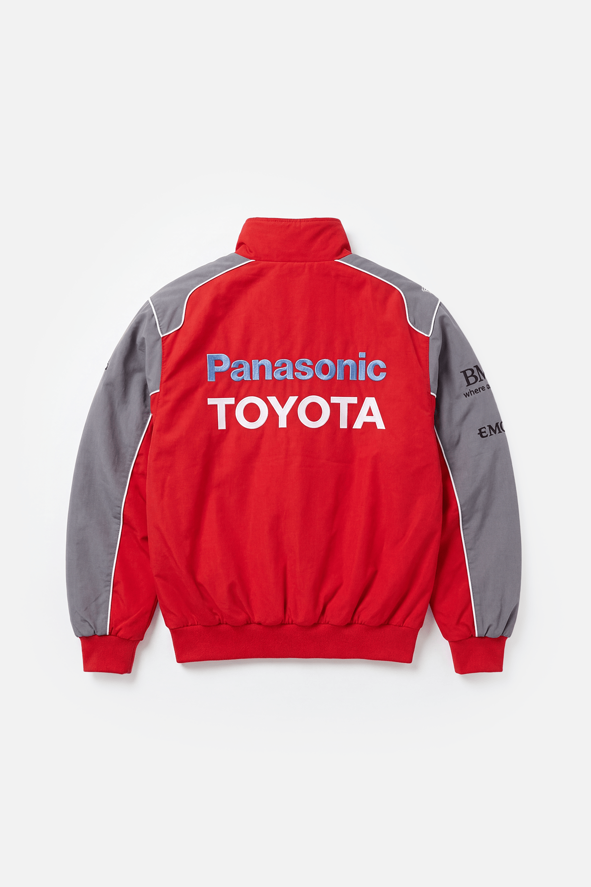 Toyota F1 Vintage Racing Jacket - Red&Grey Edition